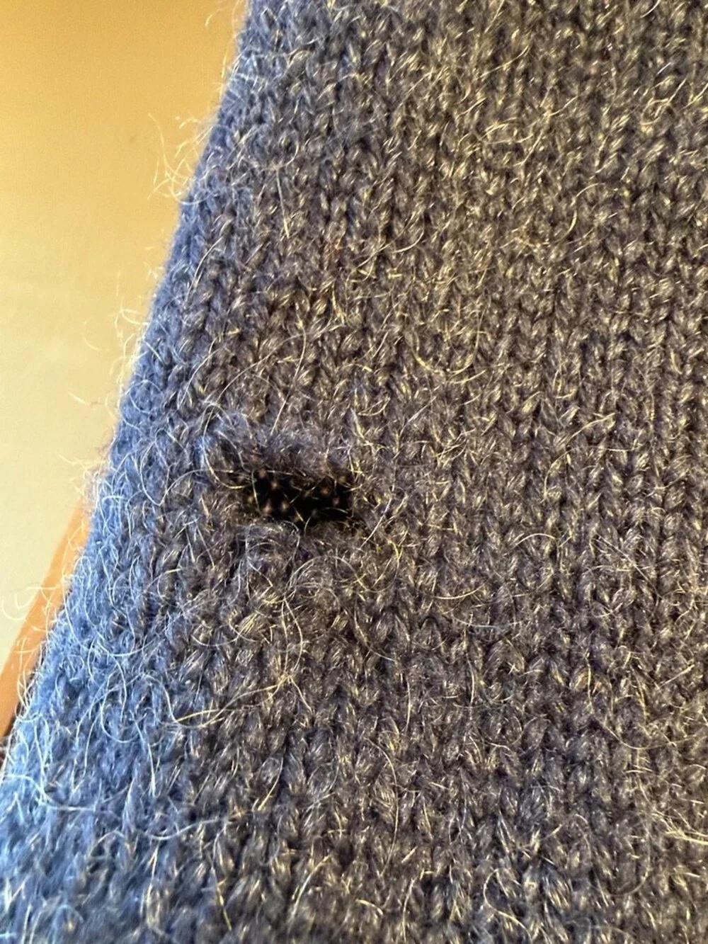 Vintage Woolrich Colorful Leaves Button Sweater - Picture 7 of 10